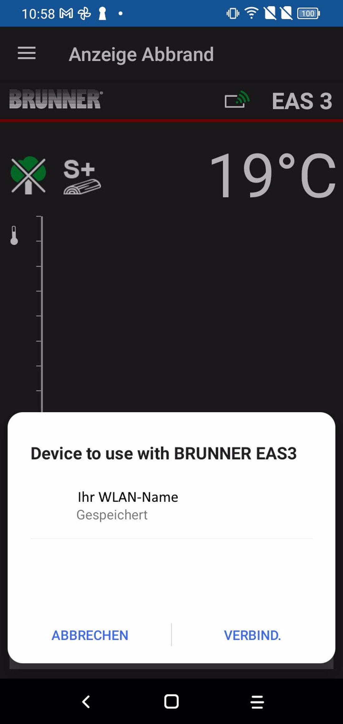 WLAN Wechsel außerhalb App